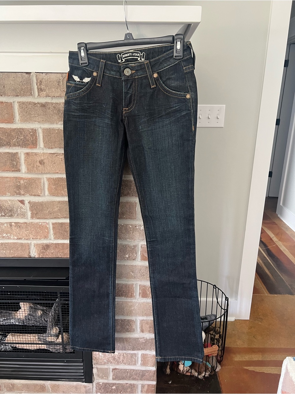 Robin's Jean Dark Wash Straight Leg Women's Jeans